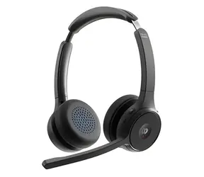 Cisco 722 Wireless čierna / Slúchadlá s mikrofónom / Bluetooth / USB-A dongle