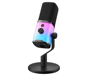 Maono PD100X čierna / Dynamický mikrofón / XLR / USB-C / 40 - 16000 Hz / RGB