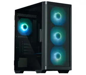 Zalman M4 čierna / Mini Tower / mATX / temperované sklo / RGB / 2x USB 3.2 Gen2 Type-A