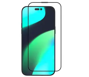 Devia Star Series čierny rámček / Ochranné sklo / iPhone 14 Pro Max / Tvrdené sklo