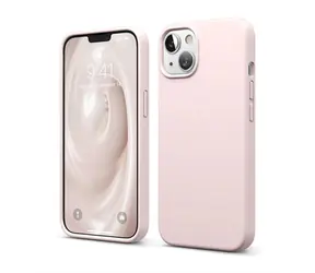 Elago Silicone Case pre Apple iPhone 13 ružová / Silikónový kryt