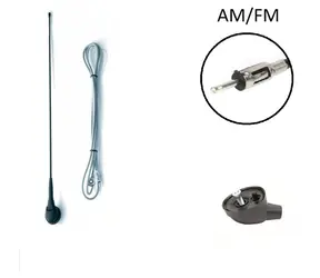 Calearo AM/FM predná anténa so zvodom / Anténa / pasívna / DIN / 41 cm