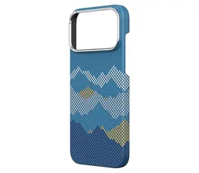 Comma Woven Kevlar Magnetic Shockproof Case Mountain View / Zadný kryt / iPhone 17 Pre Max / Kevlar / magnetický