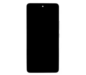 For Samsung LCD display + dotyk + predný kryt čierna / Náhradná LCD zostava / Samsung Galaxy A53 5G A536B