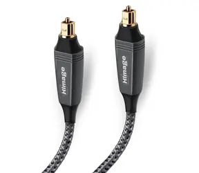 HImage Toslink - Toslink sivá / Optický audio kábel / 1,5 m