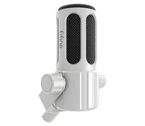 FIFINE Tank 1 biela / Dynamický mikrofón / XLR / Kardioidné