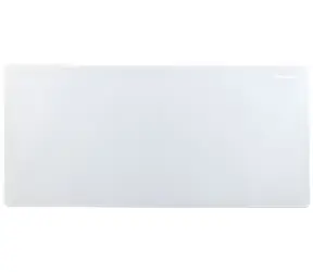 Arozzi ZONA Pure White / Herná podložka pod myš / 900 x 420 x 4 mm / vodeodolná