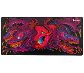 Arozzi Zona Crawling Chaos / Herná podložka pod myš / XL / 900 x 420 x 4 mm / vodeodolná
