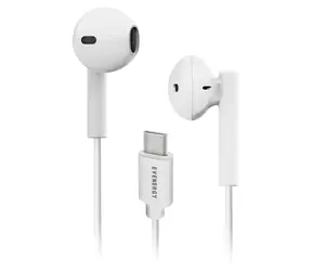 SBS Evenergy biela / Slúchadlá / Semi in-ear / USB-C