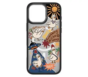 Comma Cultural Series Playful Duck / Kryt pre Apple iPhone 16 Pro / Magnetický / MagSafe