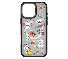 Comma Cultural Series Happy Dog / Kryt pre Apple iPhone 16 Pro / Magnetický / MagSafe