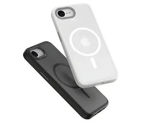 Comma Joy Elegant Magnetic Case biela / Kryt / Apple iPhone 16e, 17e / magnetický