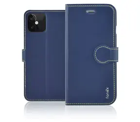 Fonex Book Identity modrá / Puzdro typu kniha / Apple iPhone 12 mini