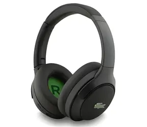Lacoste Petit Pique čierna / Slúchadlá / ANC / ENC / Bluetooth