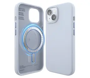 Elago Silicone Case MagSafe pre iPhone 15 svetlo modrá / Kryt / MagSafe / Silikón