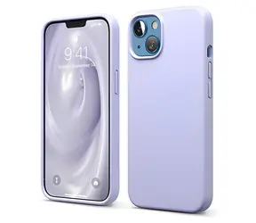 Elago Silicone Case pre Apple iPhone 13 fialová / Silikónový kryt