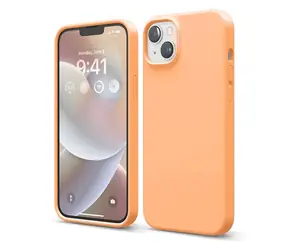 Elago Silicone Case oranžová / Kryt / Apple iPhone 14 PLUS