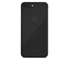 Moshi SuperSkin pre iPhone 8 PLUS/7 PLUS čierna / Zadný kryt
