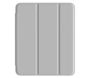 Comma Joy Series PU Case iPad Air 11" M1/M2/M3 sivá / Puzdro / so slotom na Apple Pencil