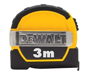 DeWalt Zvinovací meter 3 m / Zvinovací meter / 13 mm páska / Mylar povlak / gumové puzdro