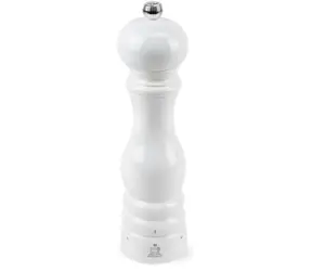 Peugeot PARIS Mlynček na soľ - biele drevo / výška 22 cm / U-Select