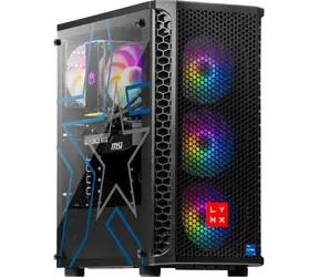 Lynx eSuba Ultra (10463134) čierna / Intel Core i5-14400F 3.5GHz / 32GB / 1TB SSD / RTX 5070 12GB / W11H