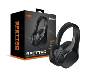 COUGAR SPETTRO čierna / Herné slúchadlá / ANC / 40mm menič / Bluetooth/3.5mm jack