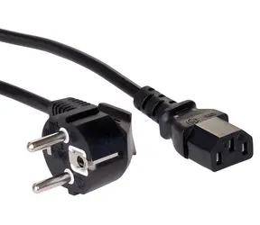 Akyga AK-PC-06A / Napájací kábel / CEE 7/7 - IEC C13 / 3 m