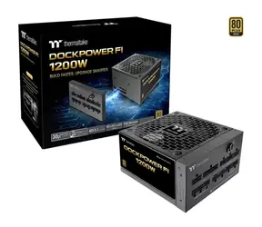 Thermaltake Dockpower FI 1200W čierna / Zdroj / ATX 3.1 / 80 PLUS Gold / modulárne / PCIe 5.1