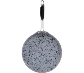 Lamart LT1291 čierna/sivá / Panvica na palacinky / 25 cm / hliník / nepriľnavý povrch