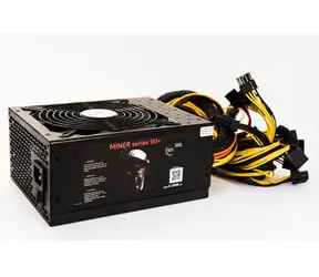 1stCool MINER 1600 / Zdroj / 1600W / ATX / Aktívny PFC / 90+ / bez kábla