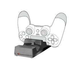 Speed Link JAZZ čierna / Nabíjačka / USB / pre PS4 / 2x DUALSHOCK