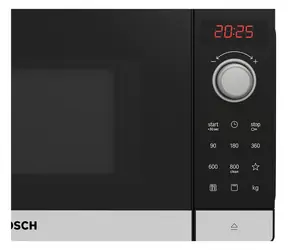 BOSCH FEL023MS2 čierna / Mikrovlnná rúra / Gril / 20 l / 800 W / 5 výkonových úrovní