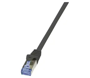LogiLink Cat6a S/FTP CQ4063S čierna