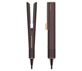 Garett Beauty AeroGlow hnedá / Žehlička na vlasy / Teplý aj studený vzduch / 5 teplôt / LCD displej