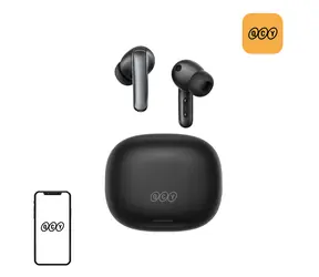 QCY MeloBuds N65 čierna / Bezdrôtové slúchadlá / TWS / ANC / Bluetooth 6.0 / IPX5