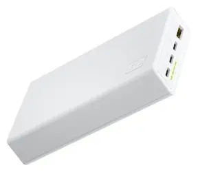 Green Cell GC PowerPlay20S biela / Powerbanka / 20000 mAh / 22,5 W / PD / USB-C