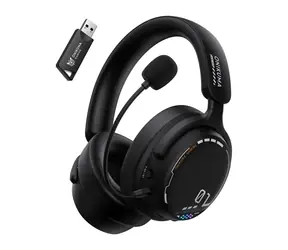 ONIKUMA GT886 čierna / Herné slúchadlá / Bezdrôtové / ANC / mikrofón / USB-C