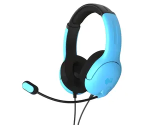 PDP Airlite modrá / Herné slúchadlá s mikrofónom / Stereo / 40mm meniče / PS4/PS5/PC