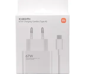XIAOMI 67W Charging Combo / Nabíjací adaptér + kábel USB-C / USB-A / 67 W