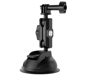 Telesin TE-SUC-012 / Prísavný držiak / Univerzálny / 2 guľové kĺby / nosnosť 10 kg