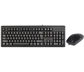 A4Tech KM-72620D čierna / Set klávesnice a myši / Drôtový / USB / QWERTY