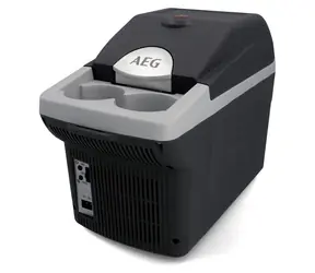 AEG BK6 šedá / Termoelektrická autochladnička s ohrevom / 6 litrov / 12V/230V / chladenie aj ohrev