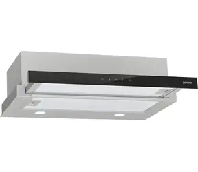 Gorenje TH64E3SGB nerez / Digestor / Výsuvný / 60 cm / 350 m3/h / 67 dB