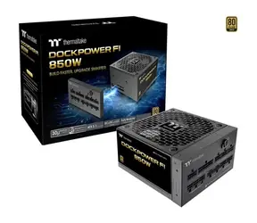 Thermaltake Dockpower FI 850W čierna / Zdroj / ATX / 850W / 80PLUS Gold / modulárne