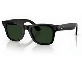 Meta Ray-Ban Gen2 Wayfarer čierna, Transitions Green, Large / Chytré okuliare / Kamera 12 MP / Video 3K / Bluetooth / Wi-Fi