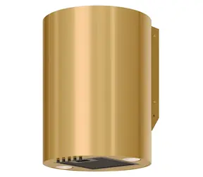 MAAN Elba Mini WPB 431 zlatá lesklá / Digestor / O 310 mm / 120-300 m3/h / elektronické ovládanie / diaľkové ovládanie