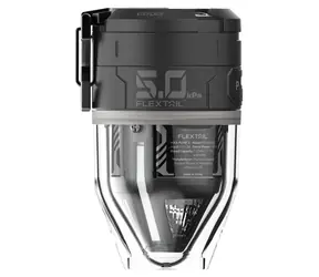 Flextail Max Pump 3 čierna / Prenosná vzduchová pumpa / tlak 5 kPa / 500 l/min / USB-C