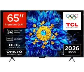 65" TCL 65P8L čierna / Televízia / QLED / 4K UHD / 144Hz / Google TV / Wi-Fi / Bluetooth
