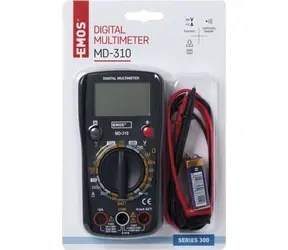 Emos MD-310 / Multimeter / AC / DC napätie 200-300 V / DC prúd 20 mA-10 A / test diód / podsvietený displej